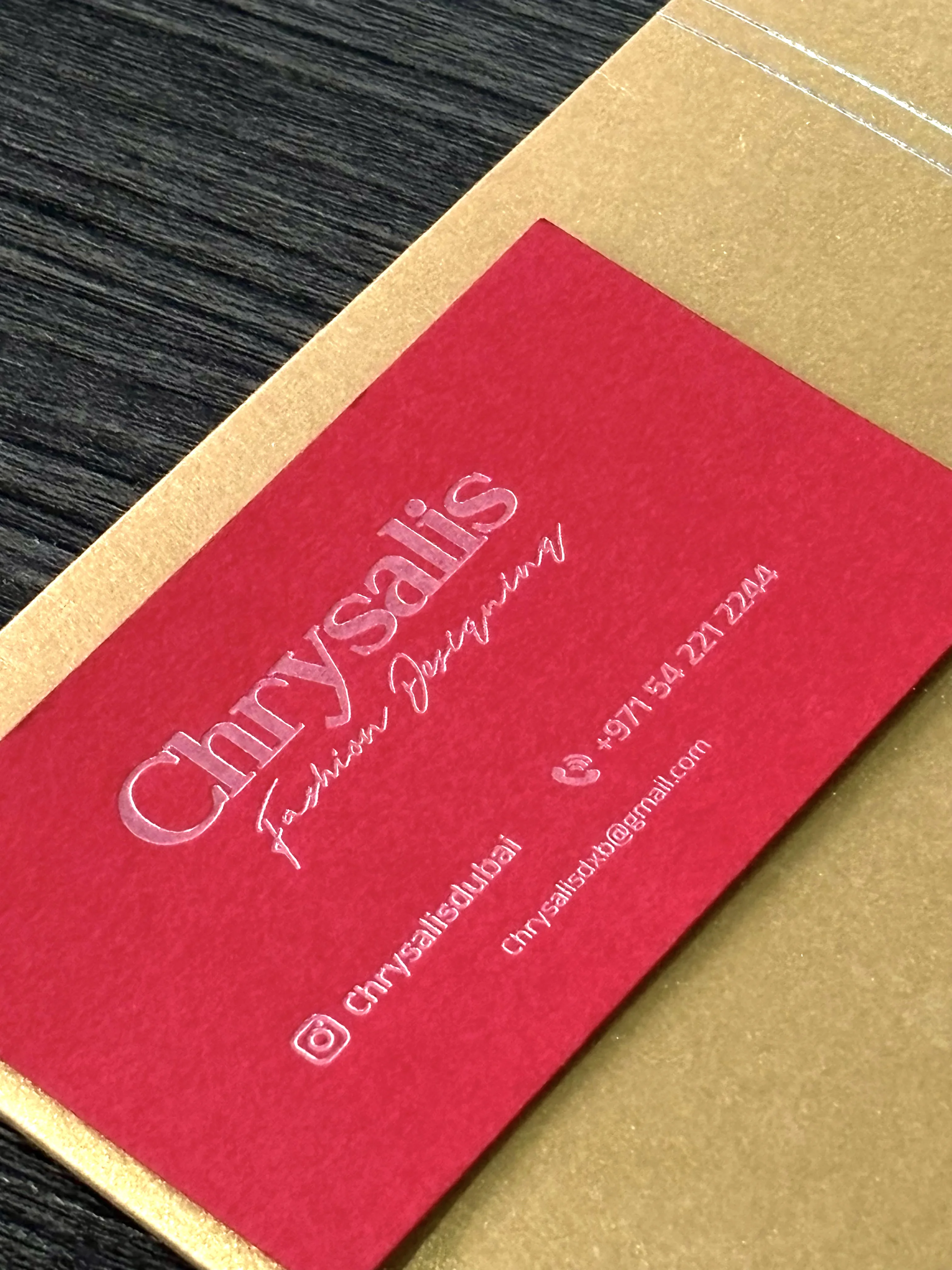Premium Business Cards — Main View